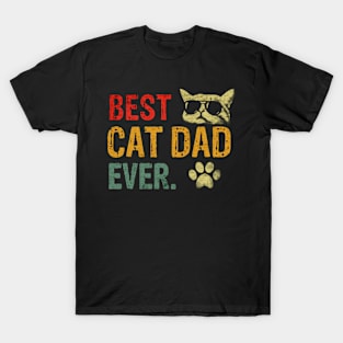 Best Cat Dad Ever T-Shirt